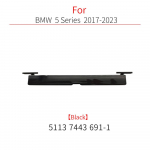 BMW 17-23 G30 F90 Kairė De&scaron;inė Stogo Bėgio Apdailos Juostelė Stogo Bagažinės Dangtelio Plok&scaron;tė 5 Serijai 520 528 530 535i M5 51137443691 juoda