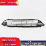Suderinama su 2015-2018 m. Ford Focus priekinėmis grotelėmis, buferio grotelėmis ir ventiliacijos tinkleliu.