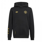 Adidas Originals Manchester United Futbolo Laisvas Kasdienis Džemperis Su Gobtuvu Ilgomis Rankovėmis Vaikams Vaikų Džemperiai Su Gobtuvu JM5570 128