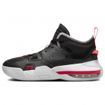 Jordan Stay Loyal 2 Juoda Universitetinė Raudona Vilko Pilka Balta DQ8401-006 40.5