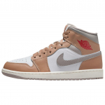 Jordan 1 Mid Rattan White College Grey DQ8426-200 40.5