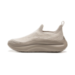 Li Ning Cloud Wave Slip On Cushioning Slip Resistant Abrasion Resistant Lightweight Low top Casual Shoes Men's Gray AGLV027-2 39