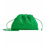 Bottega Veneta Mini mai&scaron;elis-delninė Parakeet/Auksinė Moteri&scaron;ki mai&scaron;eliai Žalias 585852-VCPP1-3722 Basic Set (Bag+Dust Bag),Printed