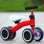 1-3 metų vaiki&scaron;kas triratis dviratis Kūdikio balansinis dviratis Vaikas mokosi vaik&scaron;čioti Įgyja pojūtį Be pedalų Važiavimo žaislai Vaikams Kūdikiui raudona