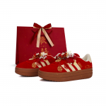 Adidas VL Court Bold Žemi Batai Riedlentėms Moteri&scaron;ki Raudoni KJ6852(Komanda943-) 36⅔