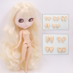 ICY DBS blyth lėlė 1/6 bjd žaislas lankstomas kūnas balta oda 30cm parduodama speciali kaina žaislas dovana anime lėlė doll and hands AB
