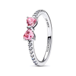 Pandora Starlight Lanko Dekoracija Inkrustuotas Dizainas 925 Sidabro Kubinis Cirkonis Žiedas Moteri&scaron;kas žiedas 193510C01 Box,52