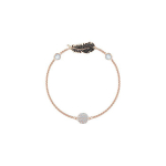 Swarovski Remix Collection Plunksnos Grandinėlė Juoda Plunksna Imituoto Kristalo Apyrankė Moteri&scaron;ka apyrankė Rožinio Aukso 5495340 Box (Random Color),L