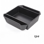 Skirta &bdquo;Tesla Cybertruck&ldquo; centrinio porankio laikymo dėžutei ABS &bdquo;Flocking&ldquo; saugojimo organizatoriui Automobilių priedai kibernetinių pikapų sunkvežimių tvarkymas