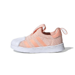 Adidas Originals SUPERSTAR 360 žemi vaiki&scaron;ki batai Rožiniai Kūdikių EF6647 21