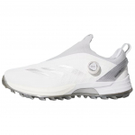adidas Adizero ZG BOA Be dyglių Golfo Batai Balti Sidabro Metaliniai Vyri&scaron;ki Sportbačiai Debesies Baltumo &Scaron;viesiai Solidžiai Pilki IH3357 40
