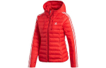 Adidas Originals Pūkinė striukė Žieminė Moteri&scaron;ka Raudona ED4785 34