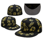 Nauja beisbolo kepuraitė Siuvinėjimas Komandos kepuraitė Amerikos lygos Krep&scaron;inio kepuraitė Korėjieti&scaron;ka Chao Hip Hop Animacinė plok&scaron;čiu kra&scaron;tu kepuraitė Size 7 (55.8cm)