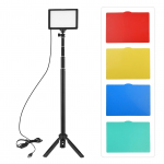 Andoer USB LED vaizdo lempučių rinkinys fotografijos ap&scaron;vietimas 3200K-5600K 120vnt karoliukai 14 lygių reguliuojamas su