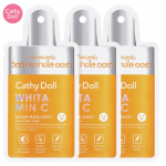 Cathy Doll Whitamin C serumo kaukės lak&scaron;tas, tolygus odos atspalvis, padidina spindesį, &scaron;velni oda, 20 gx 1 vnt / 3 vnt - Tailando odos priežiūra 20 g x 3 pcs