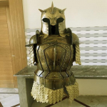 XV amžiaus mū&scaron;io LARP Warrior Kings sargybinis Pusiau kūno &scaron;arvų kostiumo riteris Pusiau kostiumo karaliaus žudikas Jaime Lannister Armor Helovino kostiumas