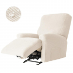 Vandeniui atsparus poliarinis vilnos atlo&scaron;as, sofos užvalkalas Svetainės &bdquo;Lazy Boy&ldquo; fotelių užvalkalai elastingi sofos sofos užvalkalai, baldų apsauga balta