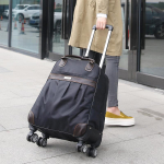 Universalus Wheel Pull Rod Bag Travel Didelės talpos vandeniui atsparus rankinio bagažo krep&scaron;io įlaipinimo dėklas Kelioninis krep&scaron;ys M