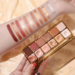 12 spalvų Blizgančių akių &scaron;e&scaron;ėlių paletės makiažas Žemės matinis pigmentinis pudra kelių spalvų akių &scaron;e&scaron;ėliai ilgai i&scaron;liekantis grožis