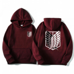 Attack On Titan Vyri&scaron;ki gobtuvai Anime megztiniai Vyri&scaron;ki Moteri&scaron;ki Gatvės drabužiai Megztinis Harajuku Shingeki No Kyojin Hoodies Megztiniai Drabužiai L