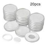 20 rinkinių monetų dėklų saugojimo reklamos pardavimų skatinimui, mini monetų saugojimo dėžutė, paprasta apsauginė skaidri gryna