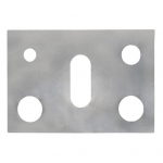 Puikus, itin plonas, patikimas daugkartinio naudojimo, įbrėžimams atsparus 5 skylių krosnelės dangtis, skirtas namų krosnelės dangčiui juoda