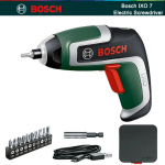 Bosch IXO 7 belaidis elektrinis atsuktuvas USB įkraunamas IXO 7-asis kompakti&scaron;kas atsuktuvas 5,5 Nm maksimalaus sukimo momento ne&scaron;iojama maitinimo ma&scaron;ina