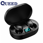 Rodomas naujas i&scaron;manusis numeris &bdquo;Bluetooth&ldquo; ausinės belaidės sportinės mini ausinės &bdquo;Stereo-in-ear&ldquo;. juoda