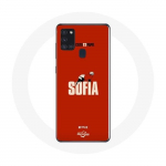 Coque Samsung Galaxy A21S La casa de papel Sofia Art