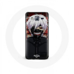 Coque pour Samsung Galaxy j3 2016 Tokyo Ghoul Kaneki Ken Masque Japonais Anime