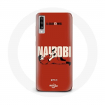 Coque pour Samsung Galaxy A70 La casa de papel Nairobi dessin