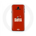 Coque pour Samsung Galaxy S4 La casa de papel Sofia Art