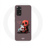 Coque pour Xiaomi Redmi Note 11 4G DeadPool unicorn licorne