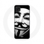 Coque pour Samsung Galaxy A22 5G Nous Sommes L&eacute;gion Masque Anonyme