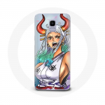 Coque pour Samsung Galaxy J6 2018 Yamato One Piece Anime Manga Art