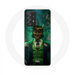 Coque pour Samsung Galaxy A33 5G Loki Thor Ragnarok avec Casque Affiche Personnage S&eacute;rie Saison 1