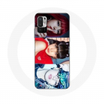 Coque pour Xiaomi Redmi Note 10T 5G Blackpink Lisa Teaser How you like That Lovesick girls et Ice Cream
