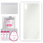 apgo MATTE Protective Skin Sticker for the back compatible with TP-Link Neffos A5, Wrap Film, Hydrogel Film, Flexible, Soft TPU with positioning layer