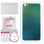 apgo Protective Skin Sticker for the back compatible with vivo X9 Plus, Wrap Film, Foil, Vinyl - Pattern Carbon Chameleon CAKA1