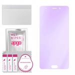 apgo Anti-Blue 9H Hybrid protective glass compatible with Kruger&Matz Live 4, flexible nano glass, great replacement for tempered glass, scratch-resis