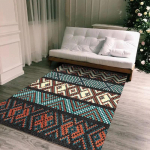 Maroko etninio stiliaus kilimas Svetainė Kavos staliuko kilimas Didelio ploto Miegamojo Retro Bohemijos Pogrindinis Kilimėlis Grindų Kilimėlis 40x120cm