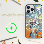 &bdquo;Honkai Star Rail Firefly&ldquo; žaidimų telefono dėklas, skirtas &bdquo;iPhone 15 14 13 12 11 Plus Pro Max&ldquo; su &bdquo;Magsafe&ldquo; magnetiniu belaidžiu įkrovimu iPhone13promax