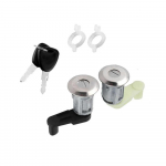 Tinka Renault Megane Scenic Clio Master kairiajam + de&scaron;iniajam automobilio durų spynos cilindrui 1996-20oem 7701468981 7701468982 7701474906