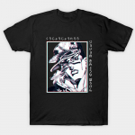 Madingi &scaron;aunūs Kujo Jotaro atspaudu mar&scaron;kinėliai Harajuku Anime JoJo's Bizarre Adventure Gatvės stiliaus mar&scaron;kinėliai Hip Hop vir&scaron;ūnės Vasaros vir&scaron;us L