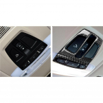 Patobulinkite savo BMW F20 F30 F34 F32 X6 i&scaron;vaizdą su juodo anglies pluo&scaron;to skaitymo &scaron;viesos skydelio rėmo apdailos dangteliu CHINA