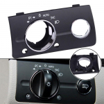 Juodas priekinių žibintų jungiklio skydelio dangtis Mercedes Benz W211 E Class 2003-2008
