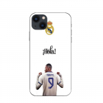 Coque Maniacase pouriPhone 13 Kylian Mbappe Real Madrid 9 Hola