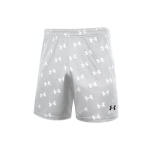Under Armour Greitai džiūstantys Kvėpuojantys Bėgimo Treniruočių Spausdinti Megzti &Scaron;ortai Unisex &Scaron;ortai &Scaron;viesiai Pilki 21500231-009 M