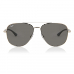 Ray Ban Rb3683 003 B1 Unisex Akiniai nuo saulės Silver/56