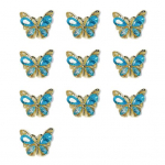 10 vnt nagų puo&scaron;mena, blizganti lengva pasta, trimatė ry&scaron;ki spalva, pasidaryk pats, putojantis drugelis, nagų žavesys, manikiūro dizainas, nagų salono reikmenys E